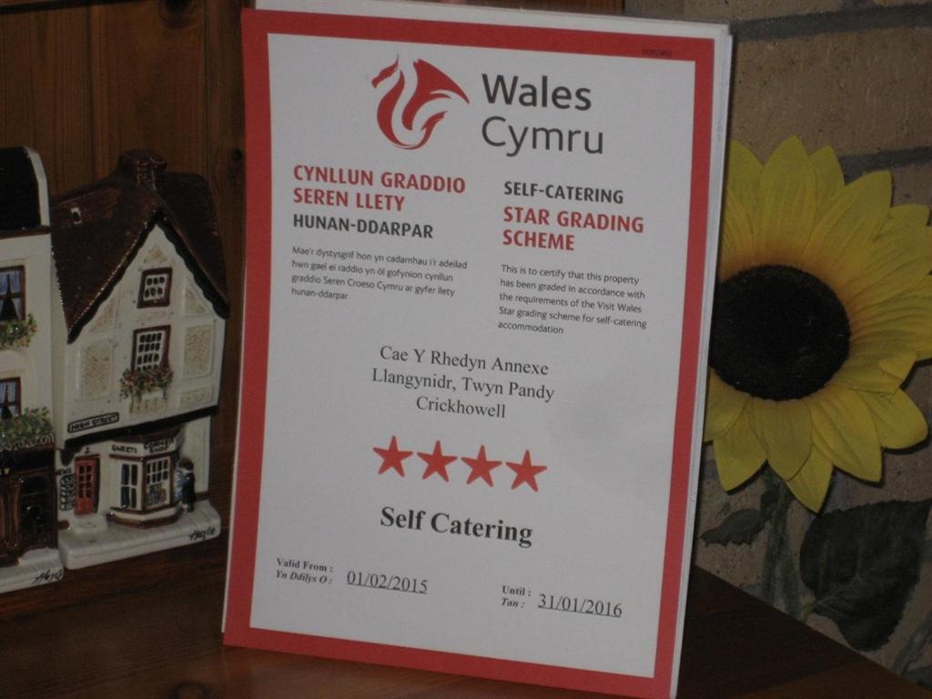 Cae Y Rhedyn Annexe Otel Crickhowell Dış mekan fotoğraf